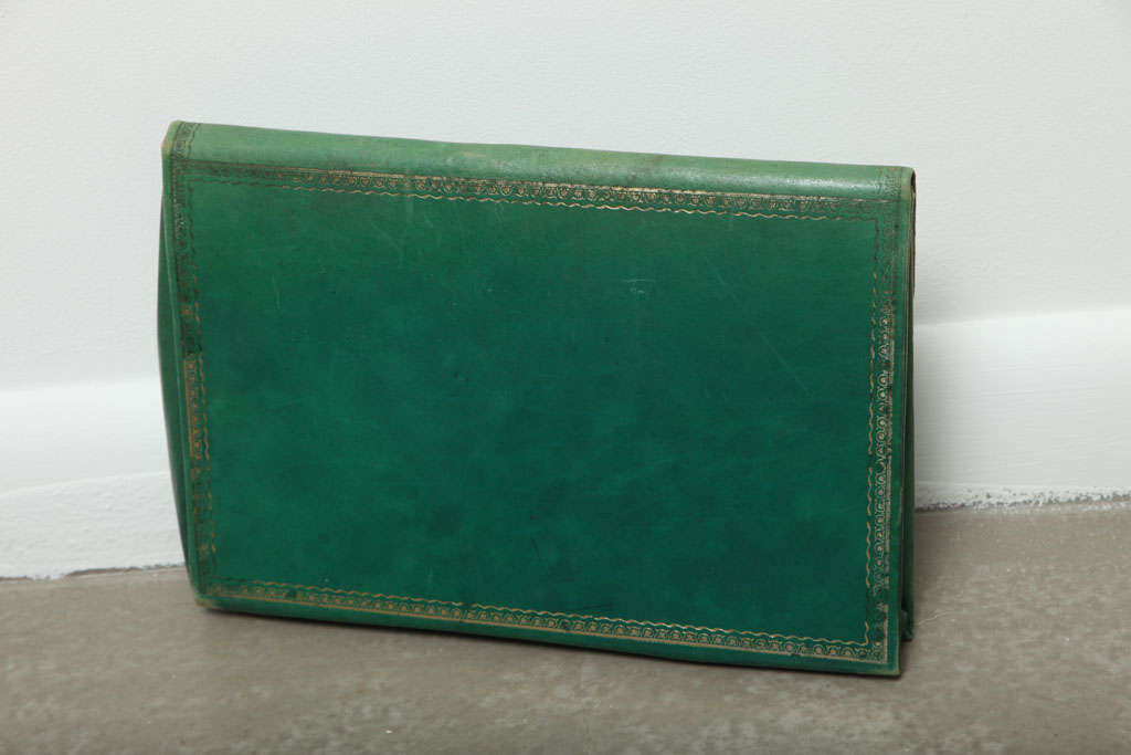 French Embossed Leather Document Case, 3rd quarter 19th. century 2